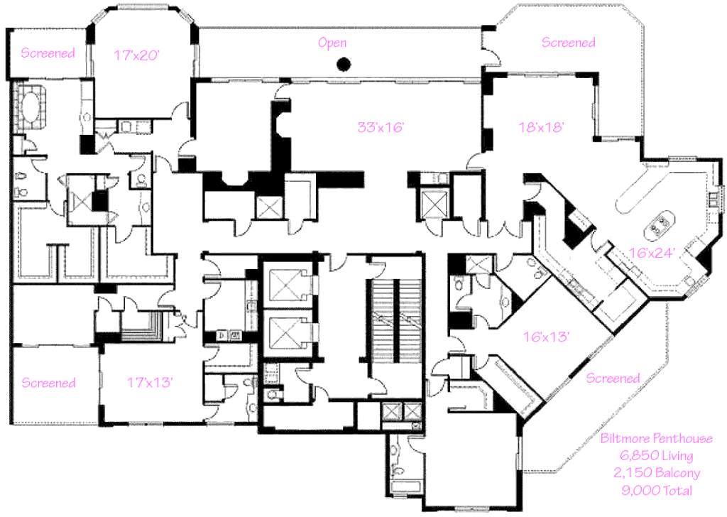 Biltmore Condos Floor Plans Luxury Condos in Bay Colony Naples FL.
