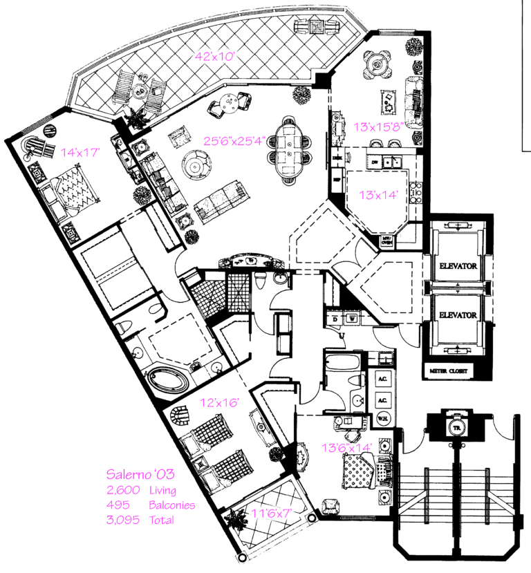 Salerno Floor Plan '03