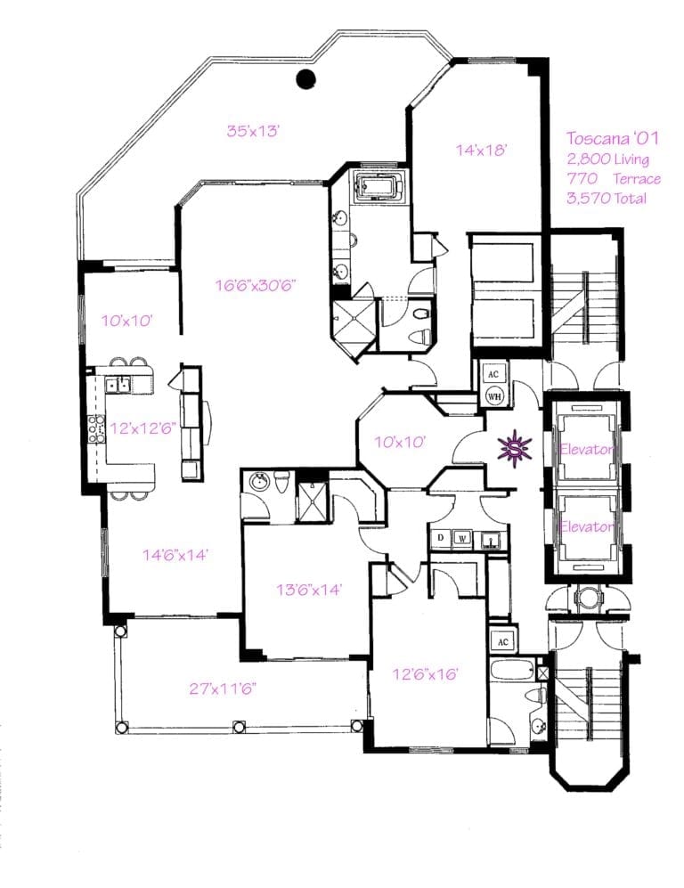 Toscana Condos Floor Plans Luxury Condos in Bay Colony