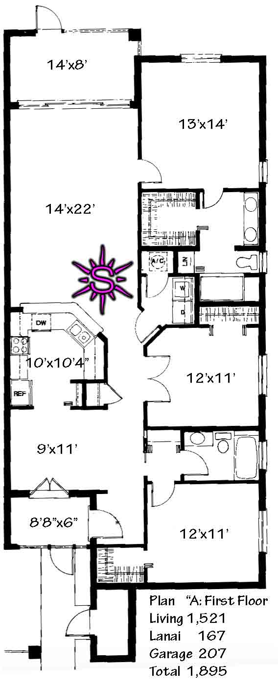 Barrington Club Floor Plan A