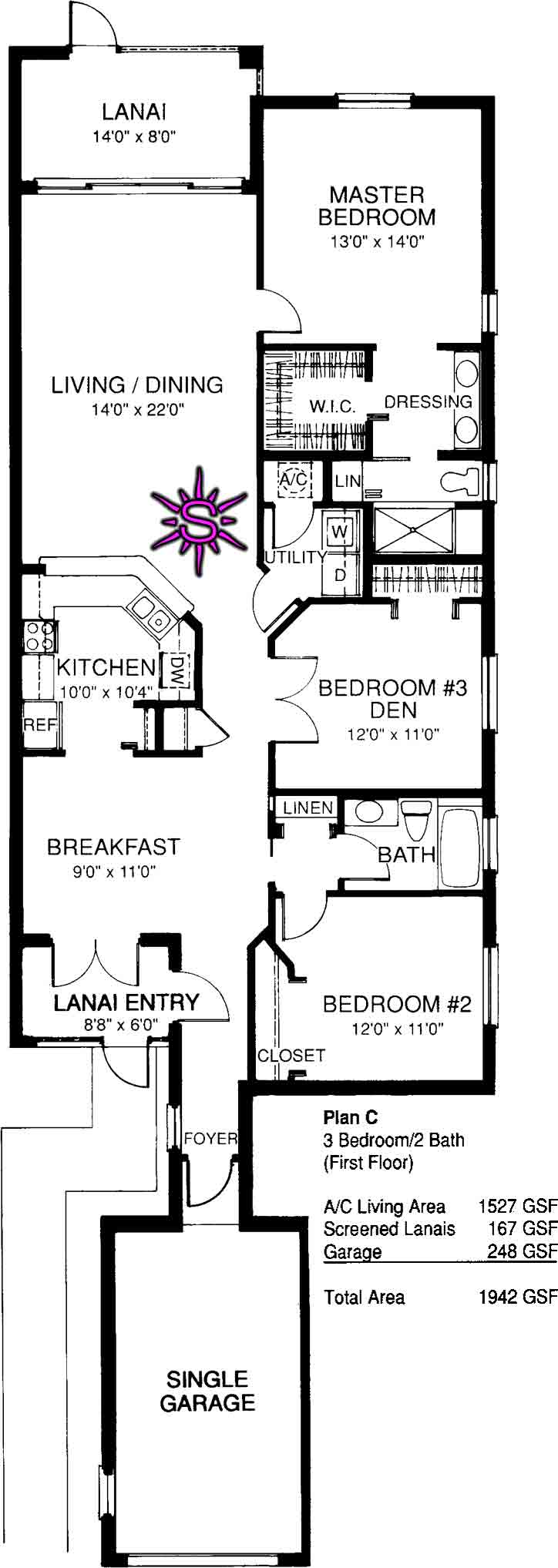 Barrington Club Floor Plan C