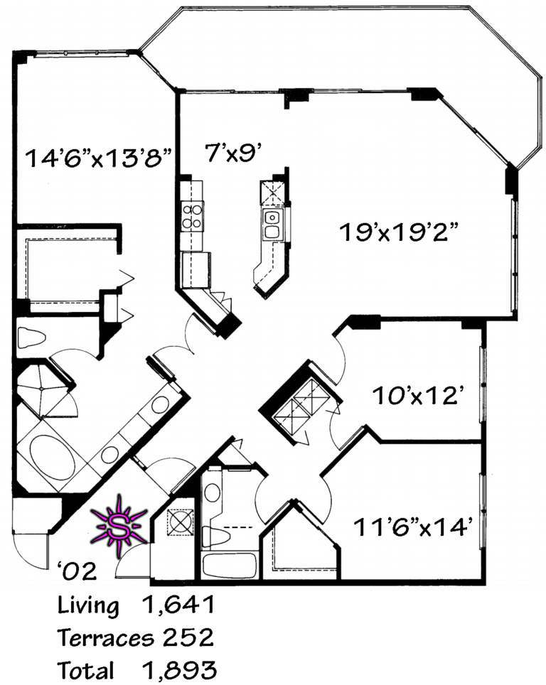 Bay Shore Place Floor Plan '02