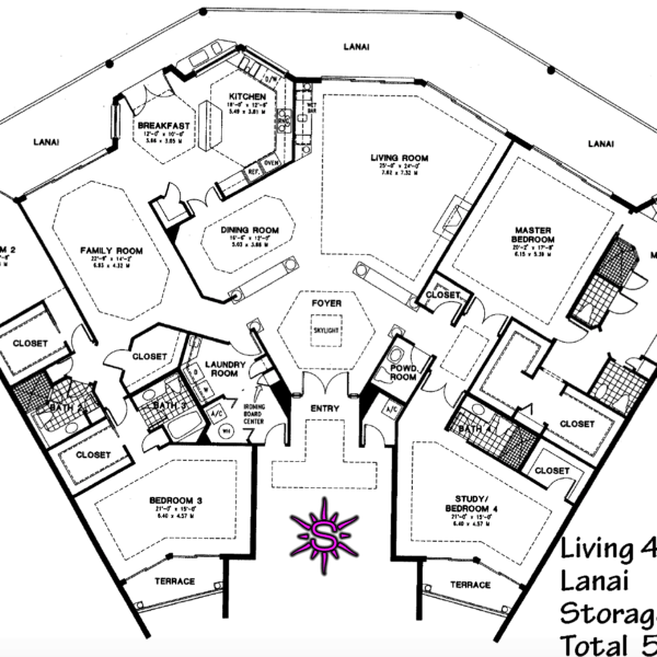 Crescent Penthouse Floor Plan