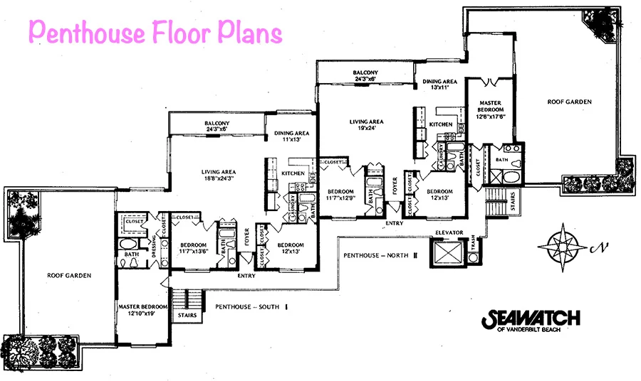 Seawatch Penthouse Floor Plans