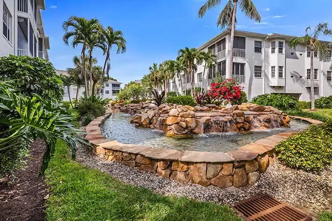 Breakwater water feature